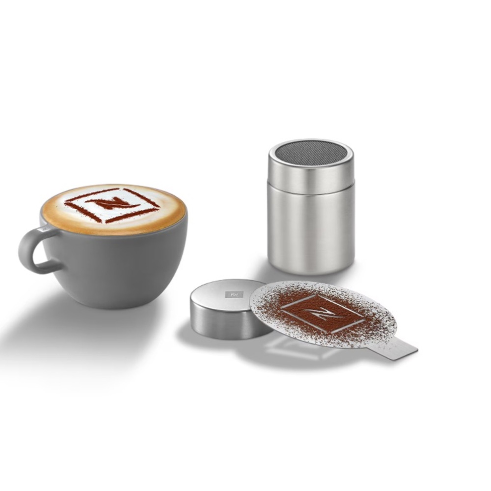 Nespresso with Stencil Set
